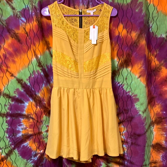 Margo & Sebastian Pants - NWT Margo & Sebastian yellow romper, size 11